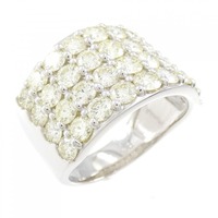 PT ダイヤモンド リング 4.06CT