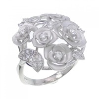 PT ローズ ダイヤモンド リング 0.29CT