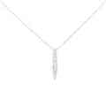【リメイク】PT ダイヤモンド ネックレス 0.15CT