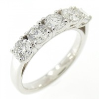 【リメイク】PT ダイヤモンド リング 1.034CT D-F SI1 VG-GOOD
