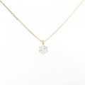 【新品】K18YG ダイヤモンド ネックレス 0.40CT E SI1 3EXT