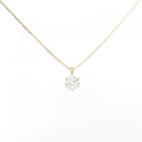 【新品】K18YG ダイヤモンド ネックレス 0.40CT E SI1 3EXT