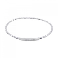 【新品】PT ダイヤモンド バングル 0.30CT