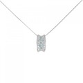 PT トルマリン ネックレス 0.09CT