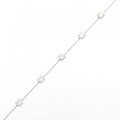 K18WG ダイヤモンド ブレスレット 1.00CT