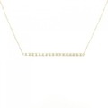 K18YG ダイヤモンド ネックレス 0.30CT