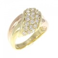 K18YG/K18PG ダイヤモンド リング 0.75CT