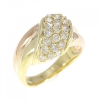 K18YG/K18PG ダイヤモンド リング 0.75CT