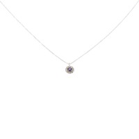 【新品】K18YG サファイヤ ネックレス 0.07CT