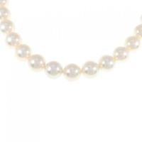 シルバークラスプ アコヤパール ネックレス 8.5-9mm