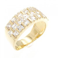 K18YG ホワイトサファイヤ リング 1.55CT