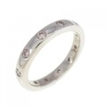 PT ピンクダイヤモンド リング 0.38CT