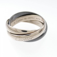 カルティエ トリニティ ブラック&ホワイト リング