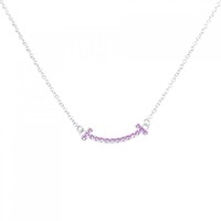 ティファニー Tスマイルミニ ネックレス