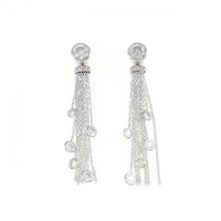 K18WG 2WAY ダイヤモンド ピアス 1.32CT