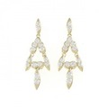 K18YG ダイヤモンド ピアス 1.13CT