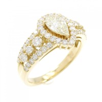 K18YG ダイヤモンド リング 0.525CT