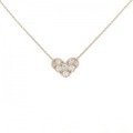 ポンテヴェキオ ハート ダイヤモンド ネックレス 0.20CT