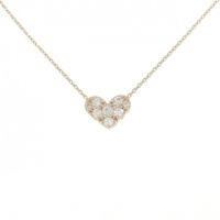 ポンテヴェキオ ハート ダイヤモンド ネックレス 0.20CT