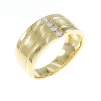 K18YG ダイヤモンド リング 0.10CT
