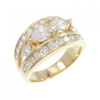 K18YG ダイヤモンド リング 0.744CT