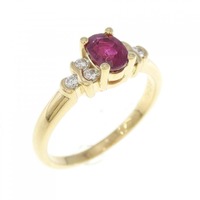 18KT ルビー リング 0.60CT