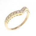 K18PG ダイヤモンド リング 0.29CT