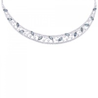 K18WG アレキサンドライト ネックレス 3.29CT