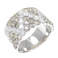 K18WG ダイヤモンド リング 3.00CT