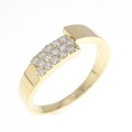 K18YG ダイヤモンド リング 0.15CT