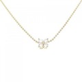 タサキ フラワー ダイヤモンド ネックレス 0.24CT