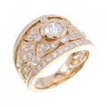 K18PG ダイヤモンド リング 1.11CT