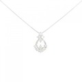 K18WG ダイヤモンド ネックレス 0.30CT