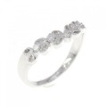 K18WG ダイヤモンド リング 0.10CT