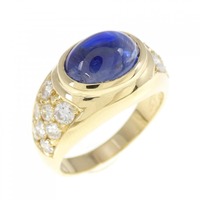 K18YG サファイヤ リング 3.32CT