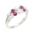 PT ルビー リング 0.23CT