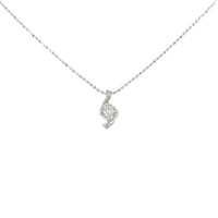 PT ダイヤモンド ネックレス 0.12CT