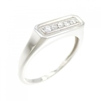 【リメイク】PT ダイヤモンド リング 0.10CT