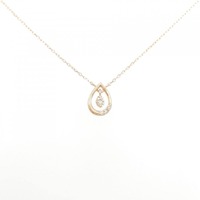 K10PG ダイヤモンド ネックレス 0.04CT