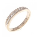 K18PG ダイヤモンド リング 0.17CT