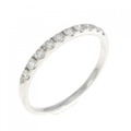K18WG ダイヤモンド リング 0.30CT