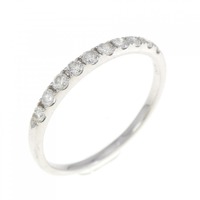 K18WG ダイヤモンド リング 0.30CT
