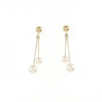 K18YG アコヤパール ピアス