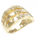 K18YG ダイヤモンド リング 0.05CT