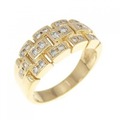 K18YG ダイヤモンド リング 0.28CT