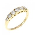 K18YG ダイヤモンド リング 0.50CT
