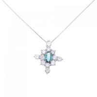 PT トルマリン ネックレス 1.13CT