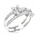 750WG ダイヤモンド リング 0.31CT