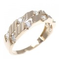 K18PG ダイヤモンド リング 0.45CT