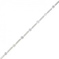 K18WG ダイヤモンド ブレスレット 0.75CT